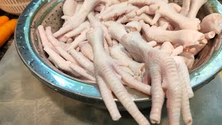 Virgies Vlog is live Trimming and cleaning chicken feet [upl. by Feola]