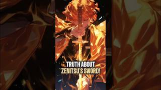 The Electrifying Truth About Zenitsus Sword [upl. by Selina839]