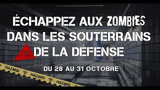 Des zombies dans les souterrains de La Défense [upl. by Clari]