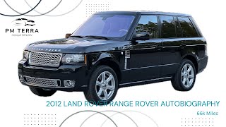 2012 LAND ROVER RANGE ROVER AUTOBIOGRAPHY 66k miles engine and driving [upl. by Particia318]