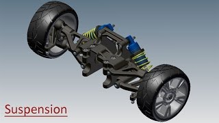 Suspension Video Tutorial Autodesk Inventor [upl. by Atsuj308]