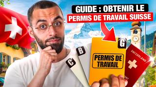 Obtenez votre PERMIS DE TRAVAIL en SUISSE en 2024  Guide Complet pour FRONTALIERS ET RÉSIDENTS 🇨🇭 [upl. by Yelkcub367]