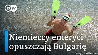 Niemieccy emeryci opuszczają Bułgarię [upl. by Abernon]