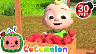 Apples At The Farm  Cocomelon  Nursery Rhymes  Spooky Stories For Kids [upl. by Crispas360]