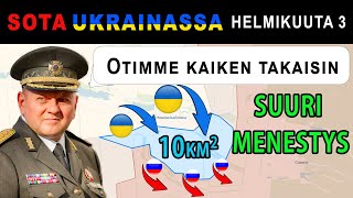 3 helmikuuta ukrainalaiset SUORITTAVAT MENESTYKSEN VASTOKYÖKSEN [upl. by Templas]