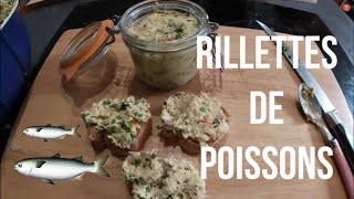 Au Top les rillettes de poissons mulets  maquereaux fishing spearfishing fish [upl. by Jinny]