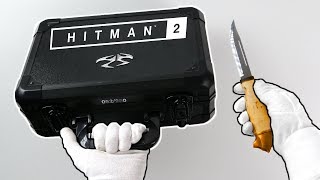 Unboxing Hitman 2 Ultra Rare Press Kit Limited PS4 Collectors Edition [upl. by Carol]