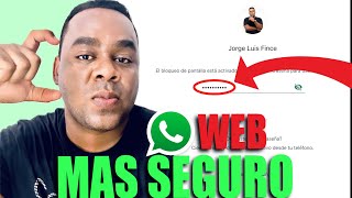 Cómo recuperar contraseña de WhatsApp Web y activarla [upl. by Harleigh]