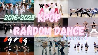 KPOP RANDOM DANCE CHALLENGE20162023MIRROREDBGGG [upl. by Ahsiuqal]