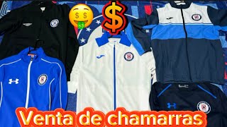 VENTA DE CHAMARRAS DE CRUZ AZUL UMBRO UNDER ARMOUR Y JOMA [upl. by Aibos355]