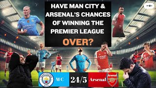 Are Manchester City and Arsenals PREMIER LEAGUE Hopes Slipping Away [upl. by Cesaro]