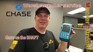 Chase POS System Desk 5000 by Ingenico  Customer Service Lacking from the Start [upl. by Eselrahc]