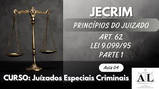 Juizado Especial Criminal JECRIM  Artigo por artigo  Art 62 da Lei 909995 Parte 1 [upl. by Yrtsed593]