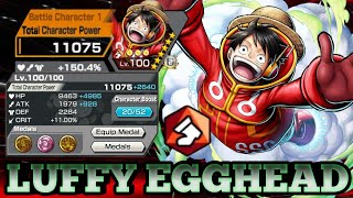 LUFFY EGGHEAD GAMEPLAY  ONE PIECE BOUNTY RUSH  OPBR [upl. by Werra]