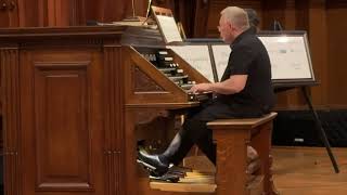 Brink Bush performs Toccata by Leon Boellmann Methuen Music Hall May 29 2024 improved sound [upl. by Ebehp]