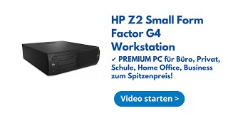 HP Z2 Small Form Factor G4 Workstation [upl. by Lefkowitz535]