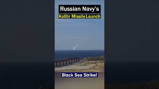 Kalibr Missile Launch from the Black Sea Russian Navy Strikes Deep [upl. by Gona]