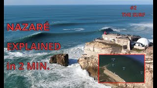 NAZARE SURF EXPLAINED in TWO MINUTES Part 24 quotTHE SURFquot [upl. by Lita]