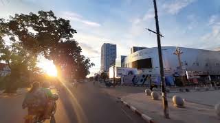 Dongpalane to Patuxai Chill Ride today  Roads of Vientiane  AKAAKAD [upl. by Orson]