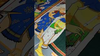 pattachitra painting easy ideas for beginners 🤗art pattachitraart drawing painting [upl. by Neufer]