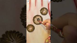 Very Easy Bangles Mehndi Design Trick  mehndidesigns youtubeshorts shorts viralshorts [upl. by Nirak815]