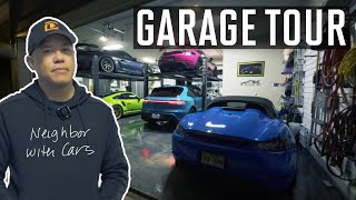 Porsche Collection Garage Tour  Neighbor With Cars  Episode 1 [upl. by Anchie]