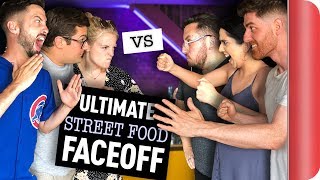 THE ULTIMATE 8WAY STREET FOOD FACE OFF  Sorted Food [upl. by Yardna]