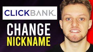 How To Change ClickBank Nickname [upl. by Simaj]