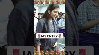 Grand entry of IAS srushti deshmukh mam and Nagarjuna gowda sir short video💕💕iasupsc video  yt [upl. by Assiralc]