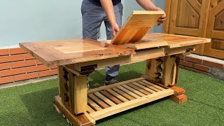 Creating a Customizable Smart Table for Your Home DIY Smart Furniture Building an Extendable Table [upl. by Nytsuj258]