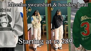 Meesho winter sweatshirt amp hoodies haul very affordable amp pinteresty [upl. by Flatto]