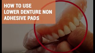 How To Use Lower Denture Cushion Pad A Complete Guide  Fit And Comfort [upl. by Ycrem529]