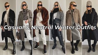 WINTER OUTFIT IDEAS 2020  Cosy Layering amp Cold Weather Looks [upl. by Esertal941]