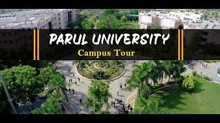 PARUL UNIVERSITY Vadodara  Parul University Campus Tour Parul University GujaratPARUL UNIVERSITY [upl. by Dercy]