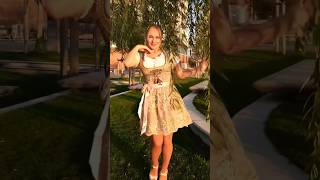 Dirndl schlager oktoberfest womenstyle YouTubeCreatorCommunity [upl. by Roselin]