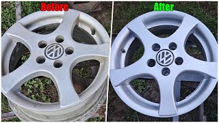 How to DIY Repaint amp Restore Aluminum Alloy Wheels [upl. by Walley]