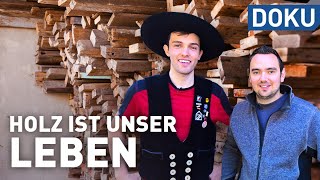 Holz ist unser Leben  zwei junge HandwerkChefs  doku  erlebnis hessen [upl. by Enilekaj905]