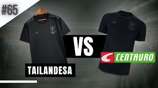 Comparação  Camisa do Flamengo Tailandesa x Original 65 [upl. by Svetlana]