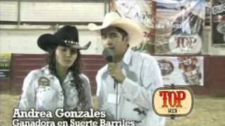 Carrera de Barriles Andrea Gonzales Canal 18 Delicias Chihuahua Agape tv Topmenmpg [upl. by Weinman]