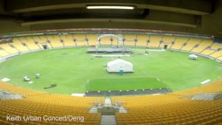 Keith Urban Concert amp Derig Westpac Stadium [upl. by Auqined]