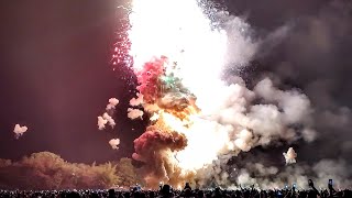 Kannenkavu Pooram Fireworks 2023  Part 1  Insane Finale [upl. by Rolecnahc694]