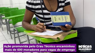 CAJAZEIRAS Feira encaminha moradores para vagas de emprego [upl. by Phebe]