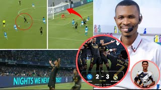 NAPOLI 23 REAL MADRID JUDE BELLINGAM BITÈ PASÈ MVP VINICIUS BITÈ BELLINGAM KANPE AN MÈT EKIP [upl. by Lowery638]