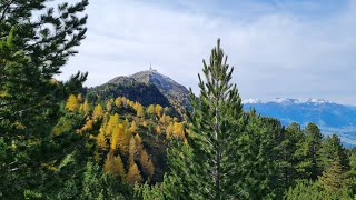 Unterwegs auf dem Zirbenweg mit herrlichen Panorama hoch über Innsbruck [upl. by Renfred]