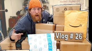 Big Mail Time Unboxing With Sparrow Vlog 26 [upl. by Mckenzie41]