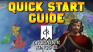 Beginners Quick Start Guide for Crusader Kings 3 2022  PC Xbox amp PS5 [upl. by Froma]