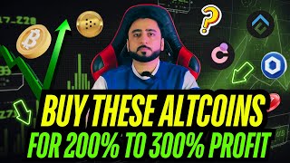 ALTCOINS FOR 200 TO 300 PROFIT 🚀 ALTCOINS BULL RUN 📊 layer 2 Altcoins AI Altcoins [upl. by Cohin]