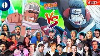 Killer Bee VS Kisame 👊🔥 Reaction Mashup 🇯🇵 Shippuden 207 ナルト 疾風伝 海外の反応 [upl. by Shirley368]