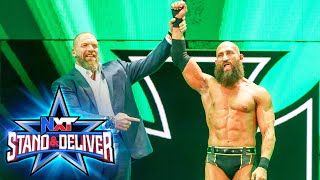 Triple H embraces Tommaso Ciampa NXT Stand amp Deliver 2022 WWE Network Exclusive [upl. by Ayotol]