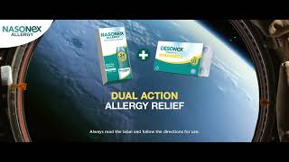 Dual Action with Nasonex Allergy and Desonex 6 sec [upl. by Viviyan]